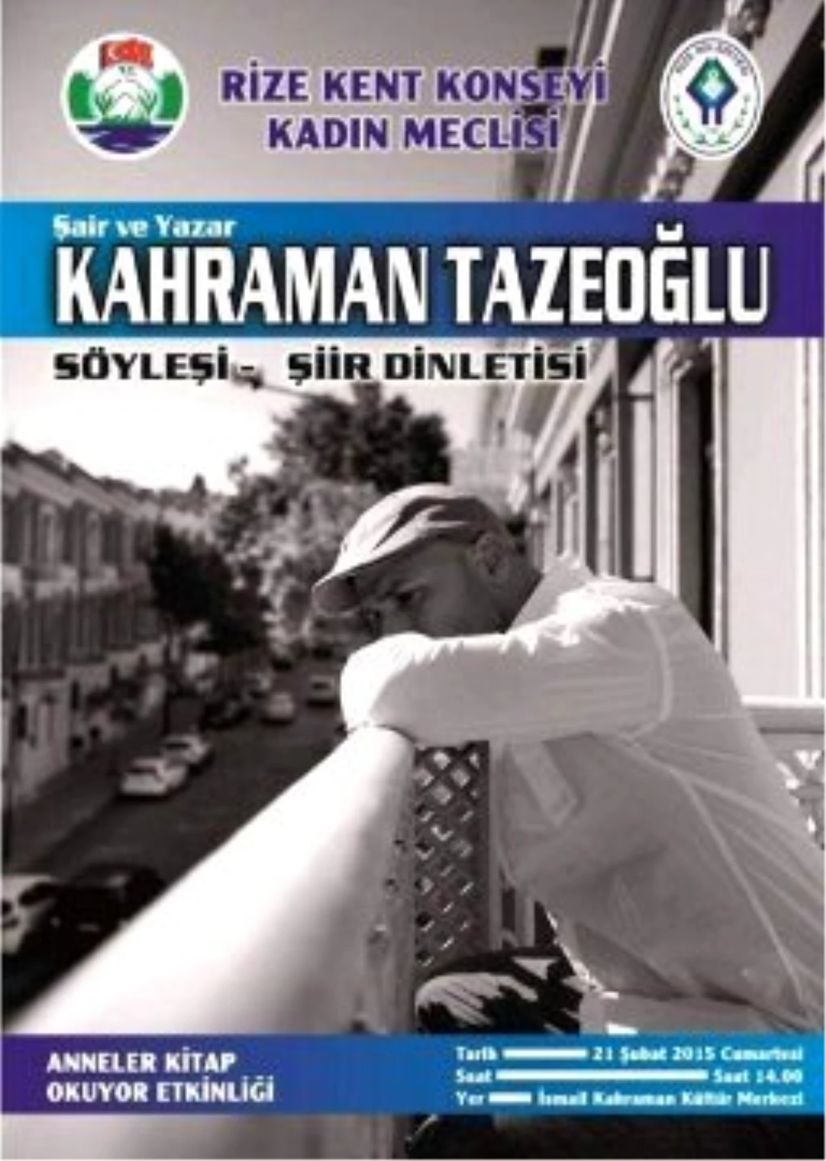 Kahraman Tazeoğlu Rizeli Okurlarıyla Buluşuyor