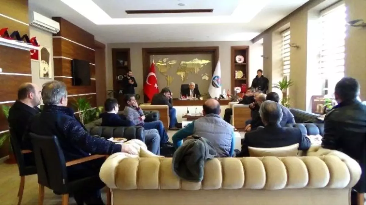 Başkan Murtaza Karaçanta Basın ile Bir Araya Geldi