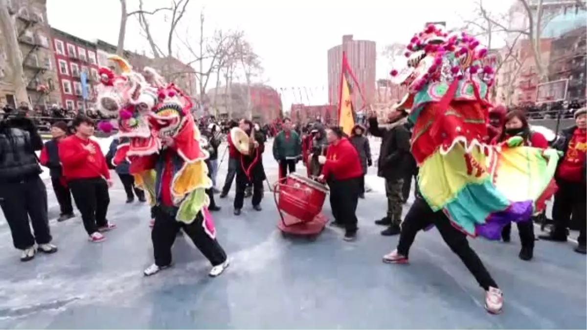 Çin Yeni Yılı, New York\'ta Kutlanmaya Başlandı