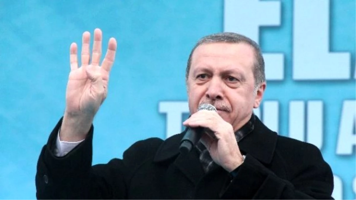 Cumhurbaşkanı Erdoğan Elazığ\'da Halka Seslendi