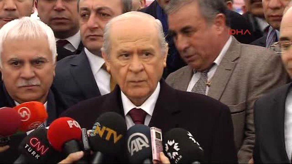 Devlet Bahçeli : Bütün Siyasi Partiler Soğukkanlı Hareket Etmelidir
