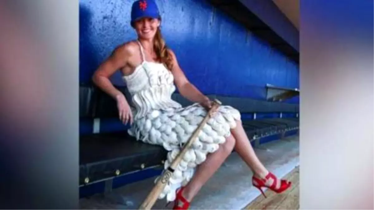 Dress Made Of Baseballs Can Be Yours