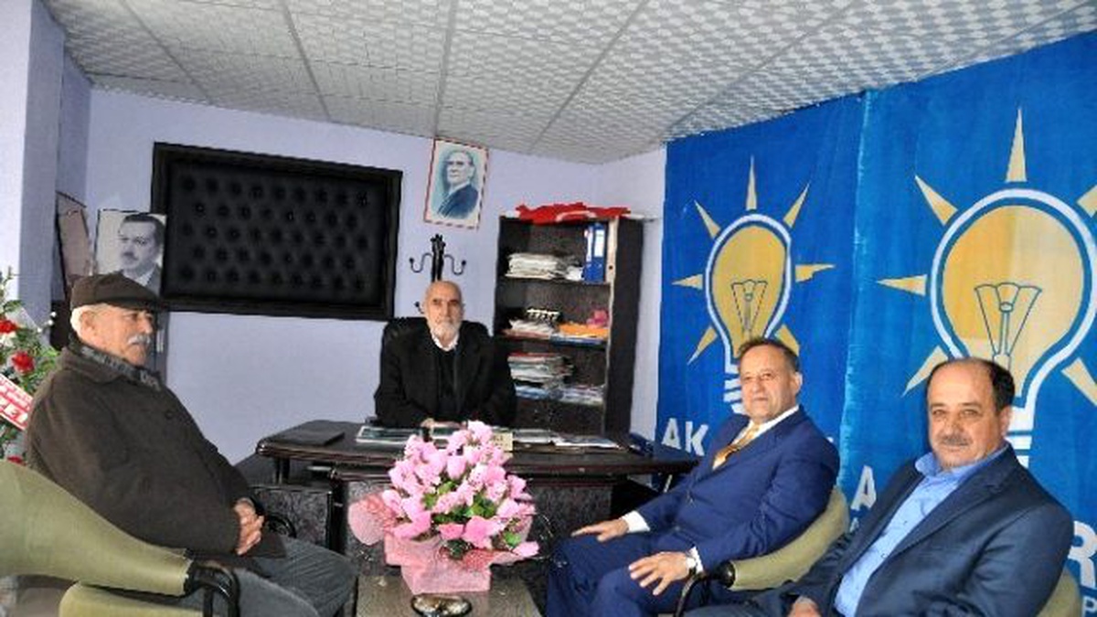 Özet, AK Parti Sincik Teşkilatını Ziyaret Etti