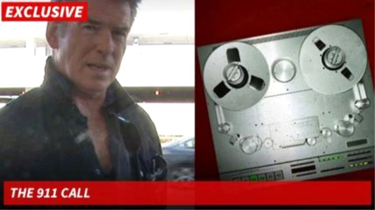Pierce Brosnan 911 Call -- Shouts Frantic Warning During House Fire