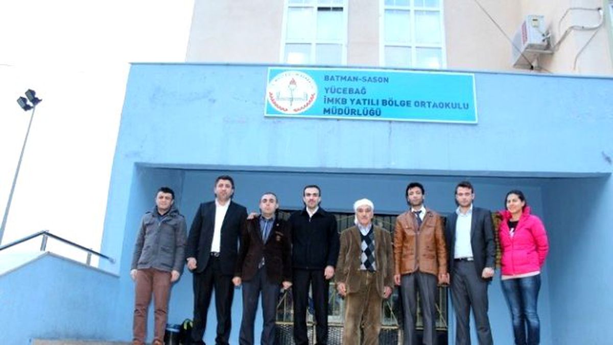 Sason\'da Kanaat Önderleri Okulları Ziyaret Etti