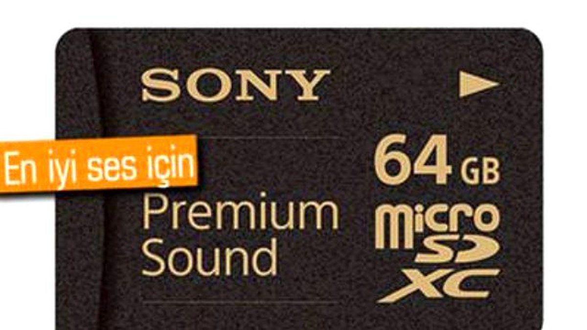 Sony\'den Müzik İçin Yeni Hafıza Kartı