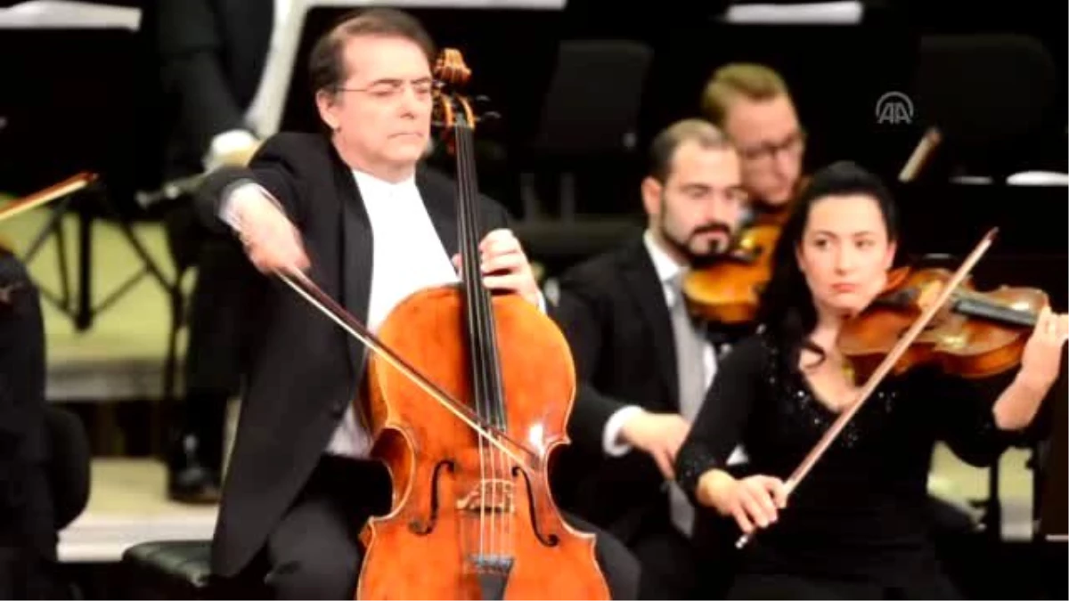 Ünlü Şef Rudin, Antalya\'da Orkestra Yönetti