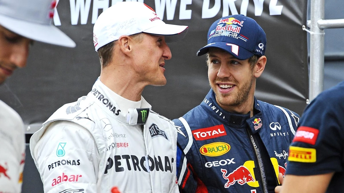 Vettel: Schumacher ile Kimseyi Kıyaslayamayız