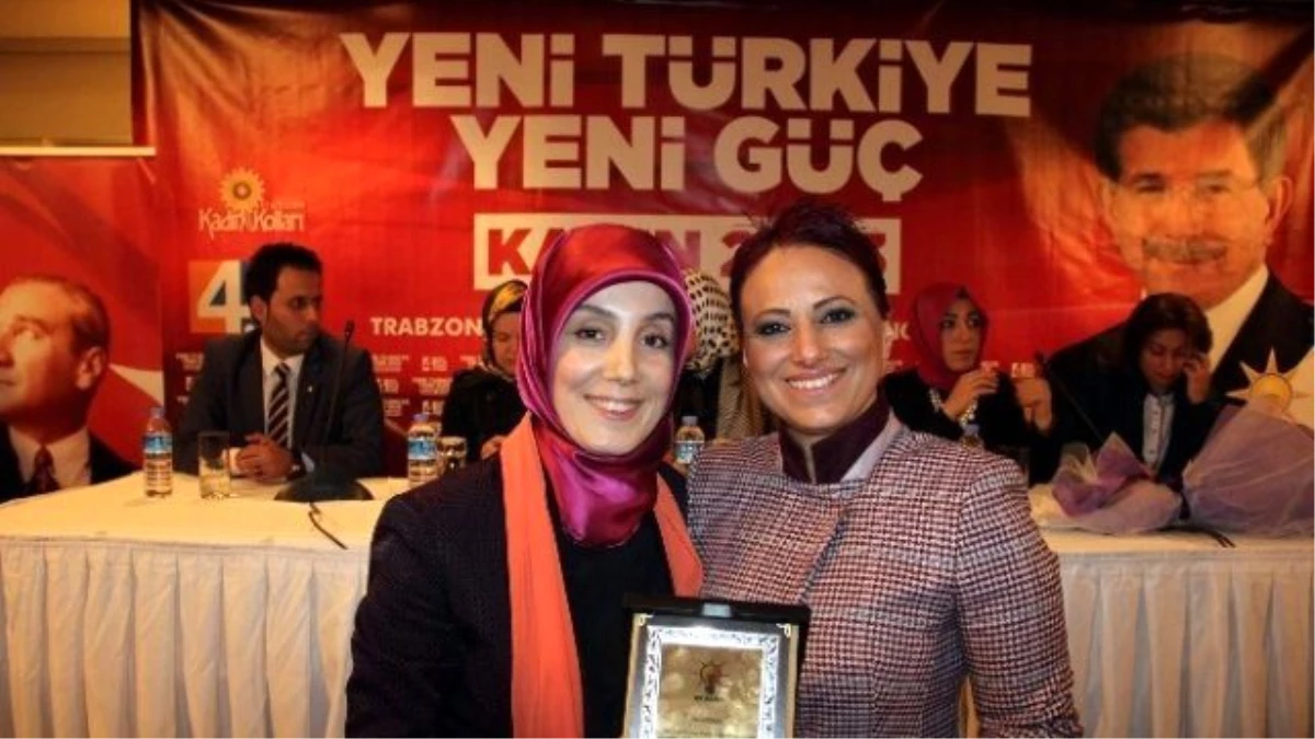 AK Parti Trabzon Kadın Kolları Kongresi Yapıldı