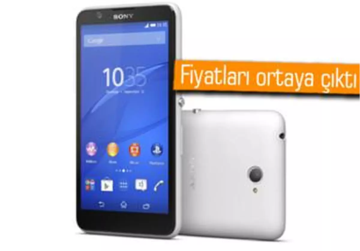 Çift ve Tek Sım\'li Xperia E4\'ün Fiyatları