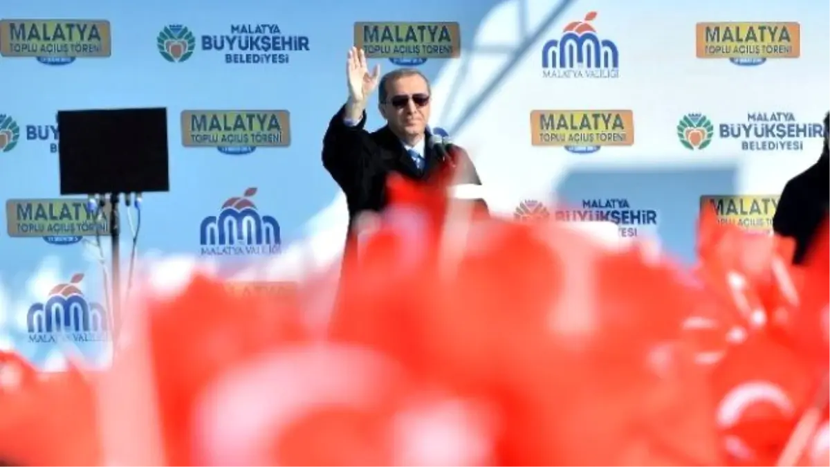 Cumhurbaşkanı Erdoğan Malatya\'da Toplu Açılış Törenine Katıldı