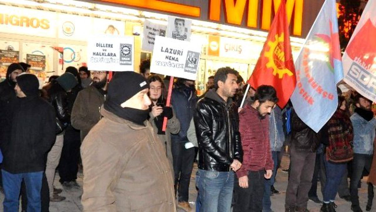 Eskişehir\'de \'Anadil\' Eylemi