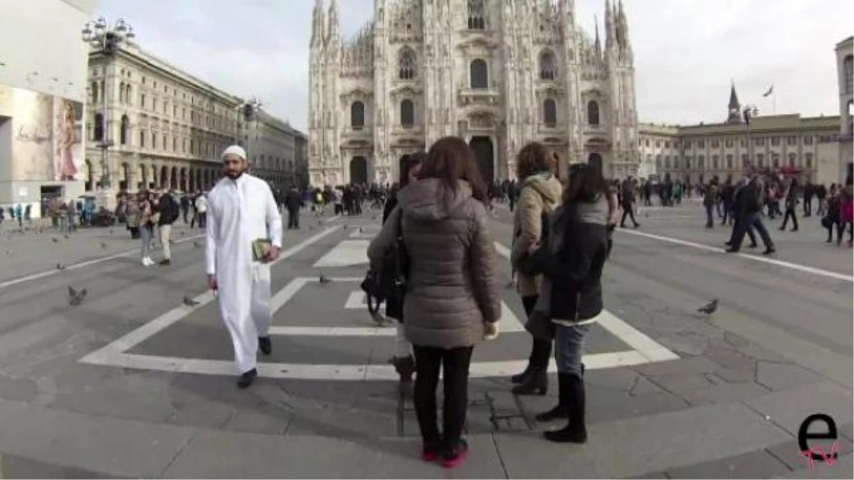 İtalyan Gazetesi Milan\'da Yaptığı Gizli Kayıtla İslamofobi Tehlikesine Böyle Dikkat Çekti