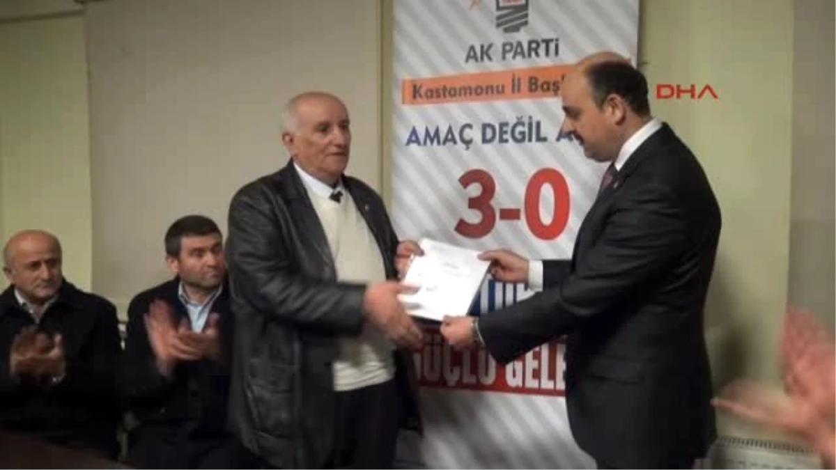 Kastamonu CHP\'li Eski Vekil, AK Parti\'den Aday Adaylığı Başvurusu Yaptı