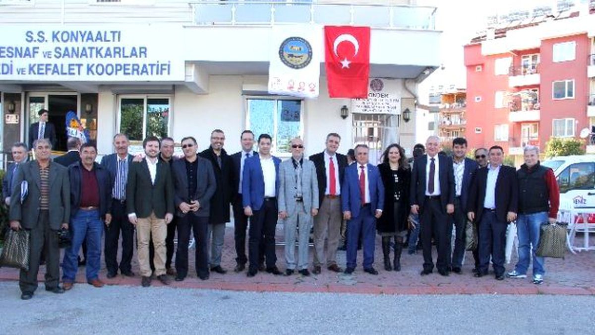 Konyaaltı Esnaf Sanatkarlar Kredi ve Kefalet Kooperatifi Genel Kurulu Yapıldı
