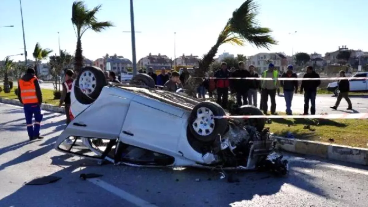 Manavgat\'ta Trafik Kazası: 1 Ölü