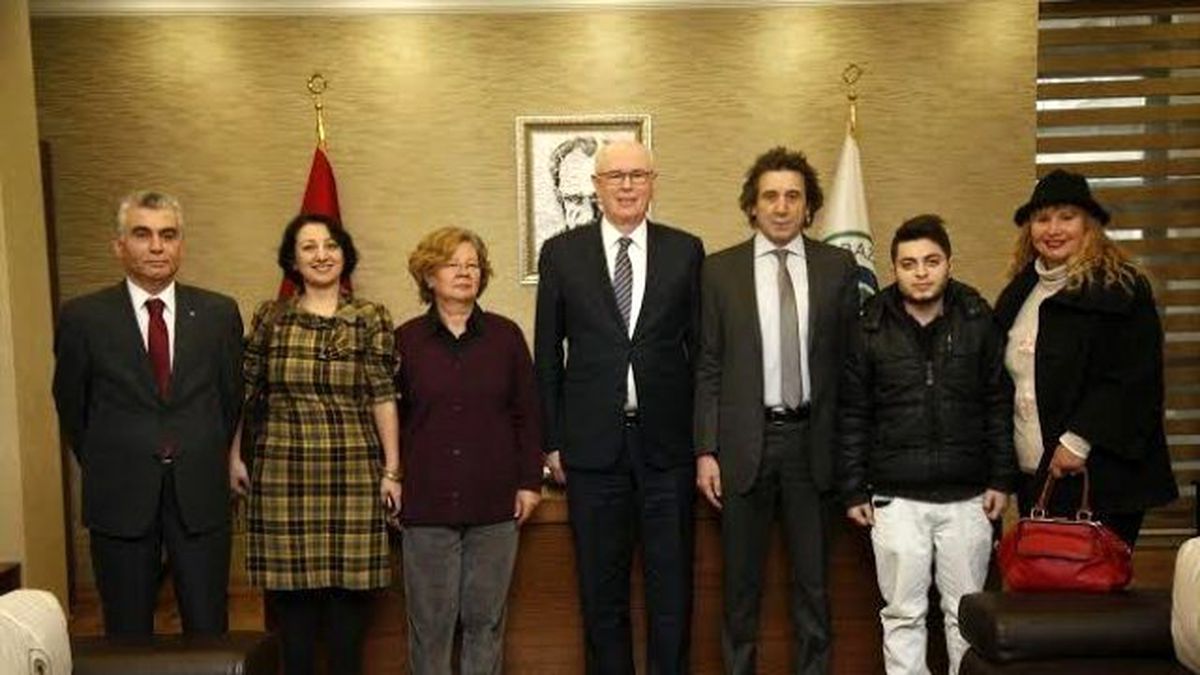 Sosyal Demokrasi Derneği\'nden Başkan Kurt\'a Ziyaret