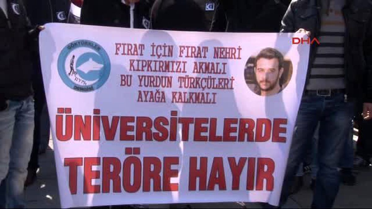 Üniversiteli Gencin Öldürülmesi Ankara\'da Protesto Edildi