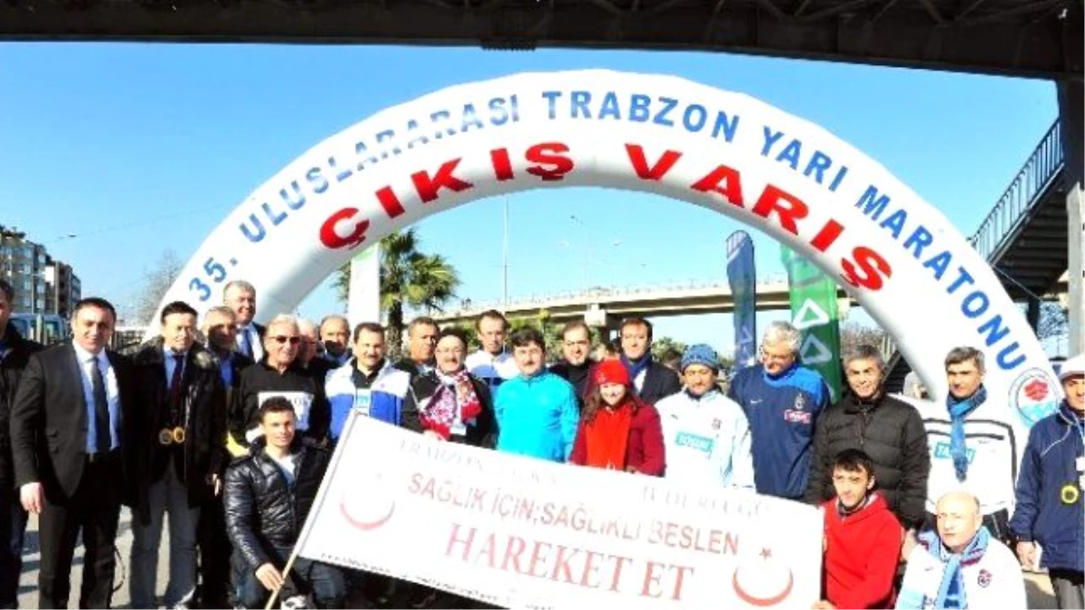 35. Uluslar Arası Yarı Maratonu Koşuldu