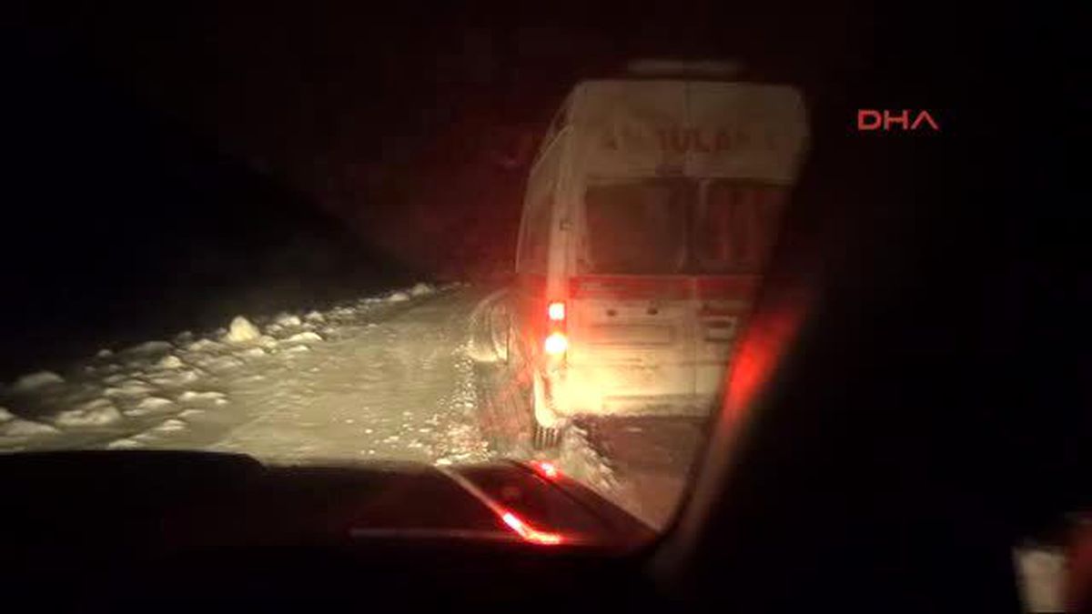 Kars'ta Irmak ve Nehir Kardeşleri Kurtarma Operasyonu