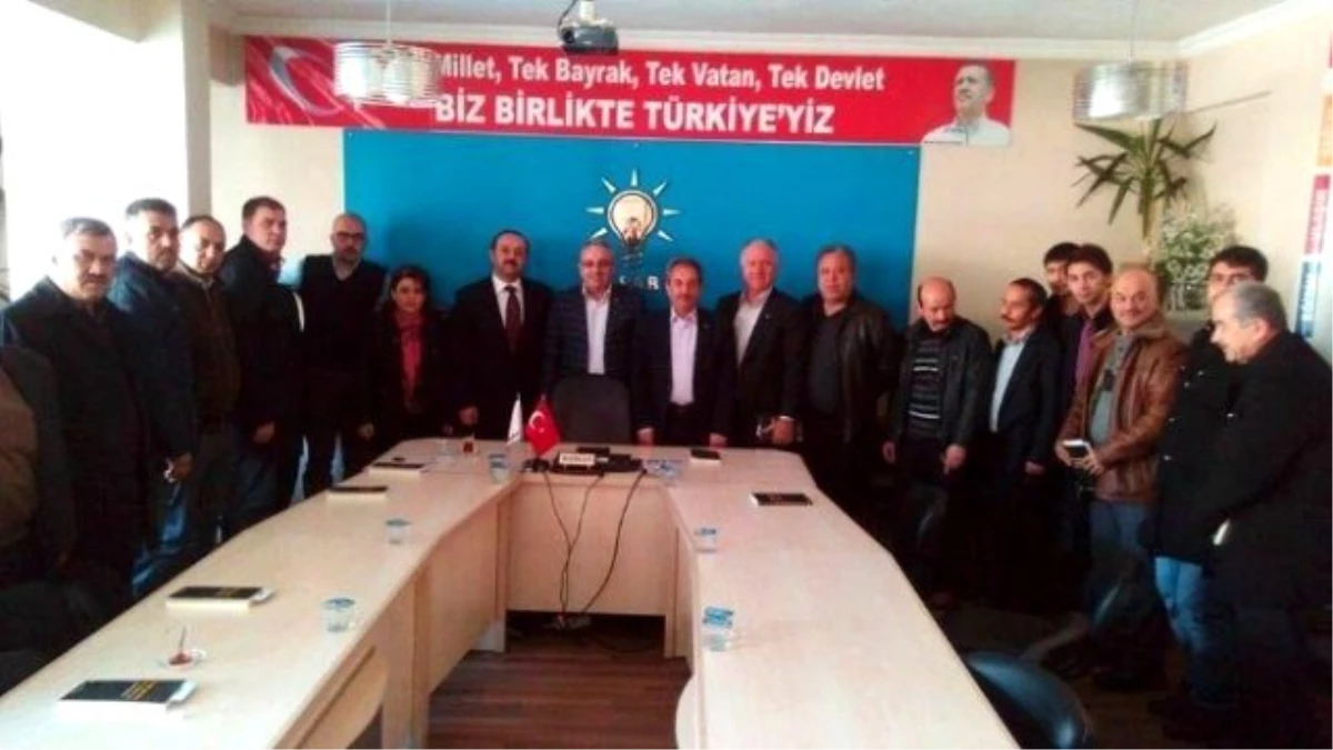 AK Parti Akşehir İlçe Teşkilatı\'na Aday Adaylarından Yoğun Ziyaret