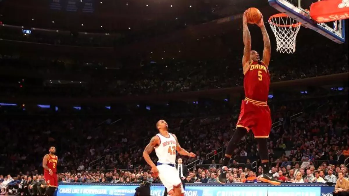 Cleveland Cavaliers, New York\'ta Rahat Kazandı