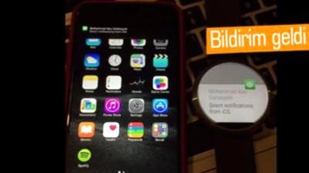 Filistinli Geliştirici Android Wear\'ı İos\'a Uyarladı