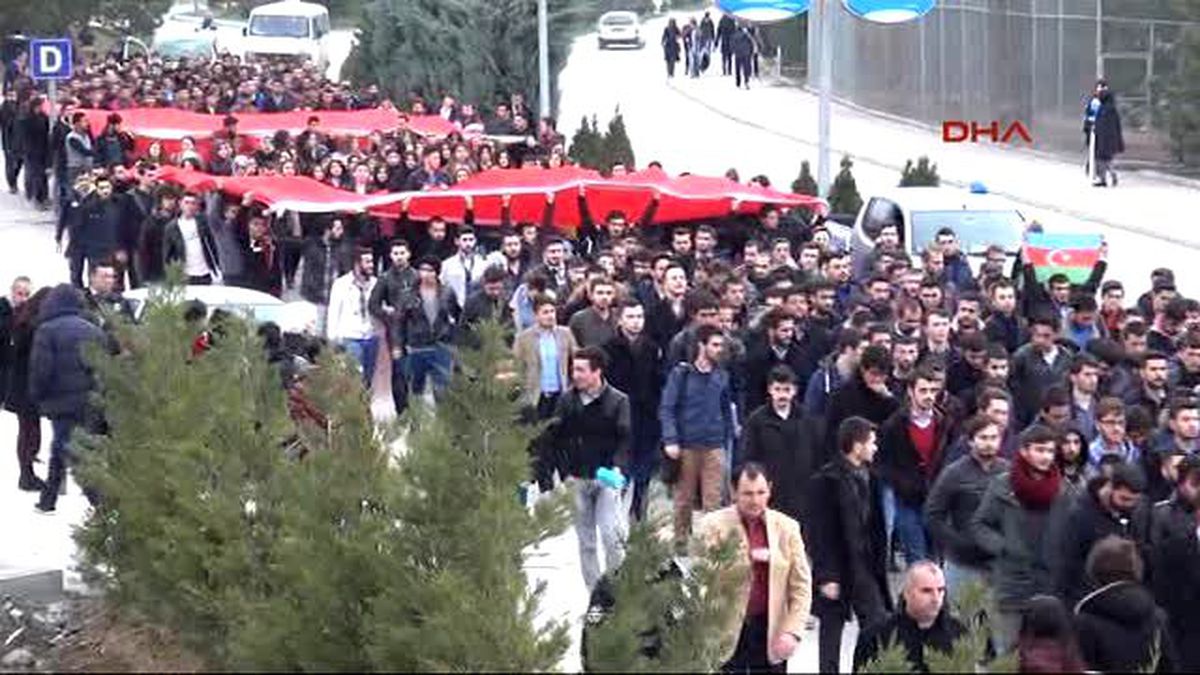 Karabük Üniversitesi\'nde \'Çakıroğlu\' Protestosu