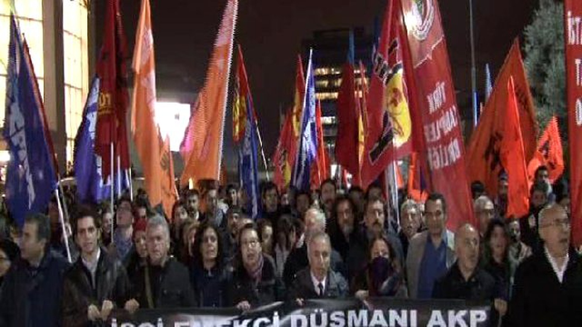 Kesk\'ten İç Güvenlik Paketi\'ne Tepki Eylemi