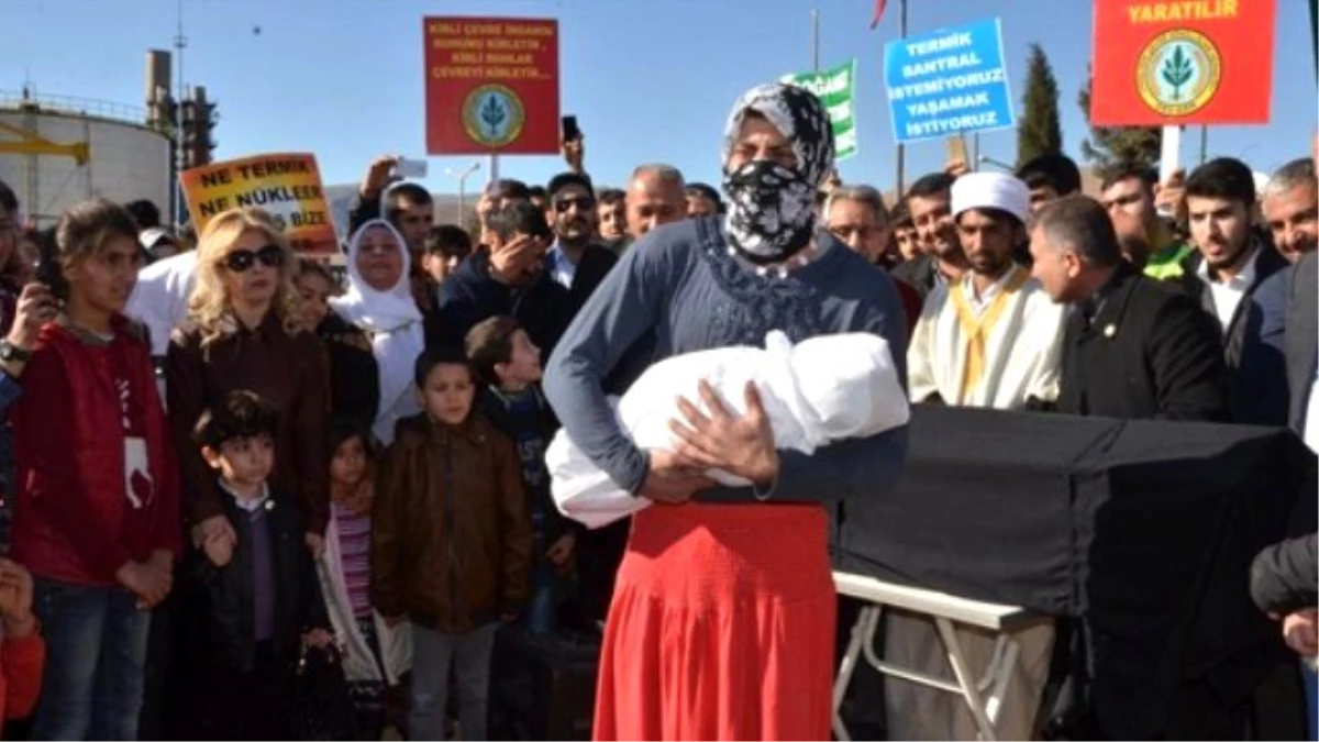 Mardin\'de Termik Santral Protestosu
