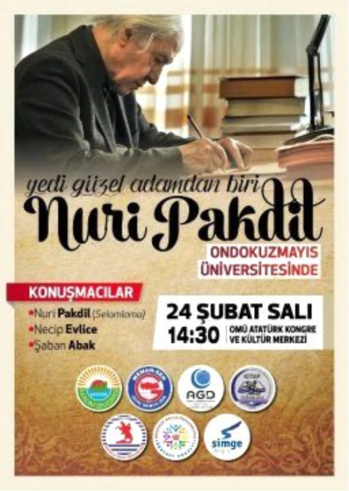 Nuri Pakdil Omü\'de Konferans Verecek