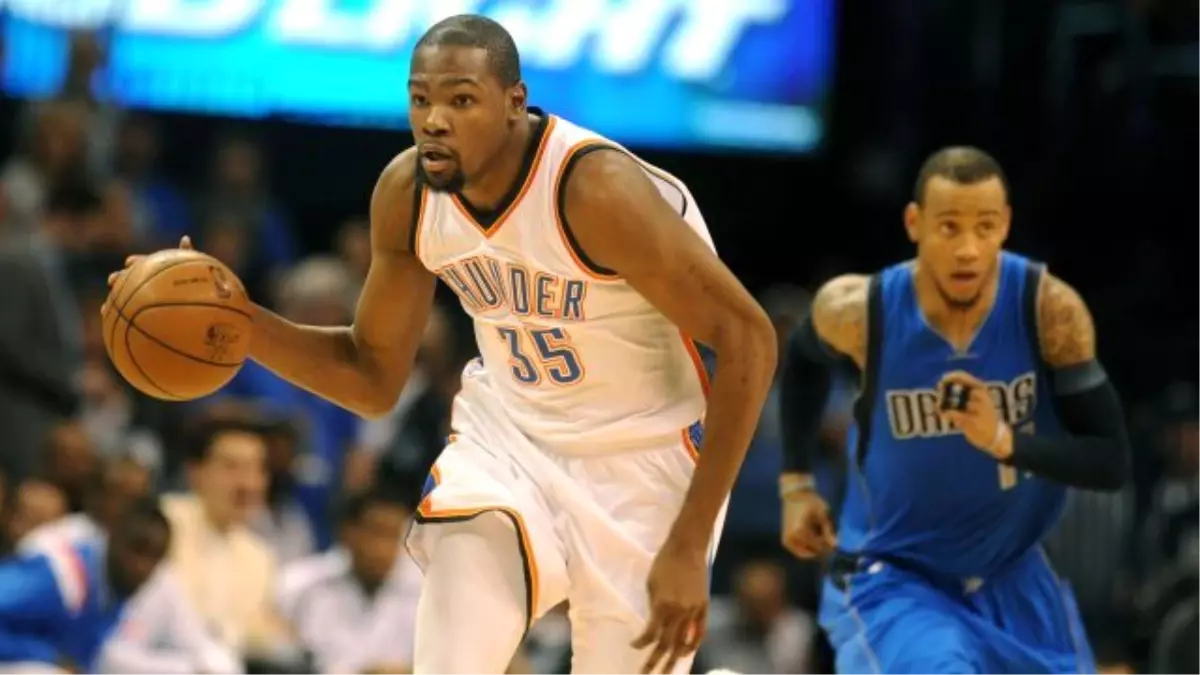 Oklahoma\'da Kevin Durant Bir Hafta Kenarda Kalacak