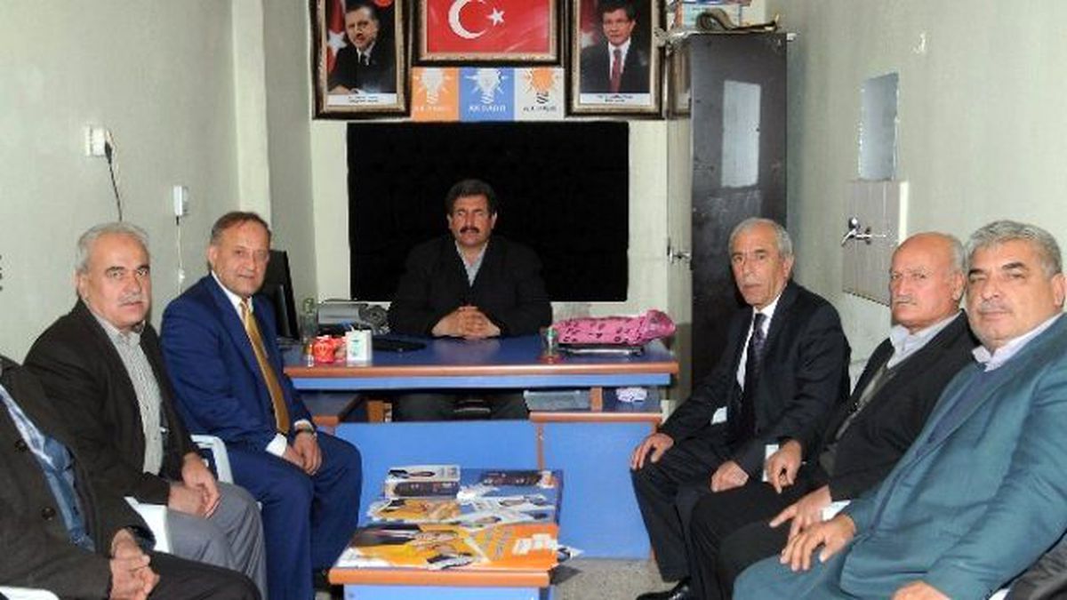 Özet Çelikhan AK Parti İlçe Taşkilatını Ziyaret Etti