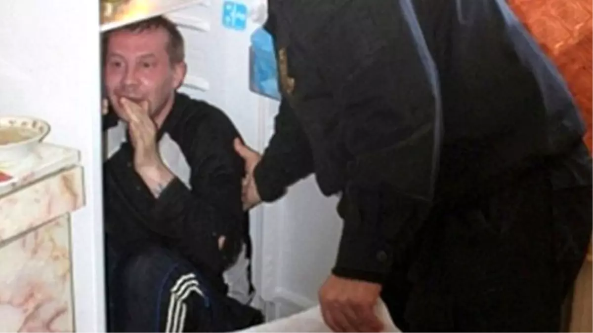 Polis'ten Kaçan Hırsız Evinin Buzdolabında Yakalandı