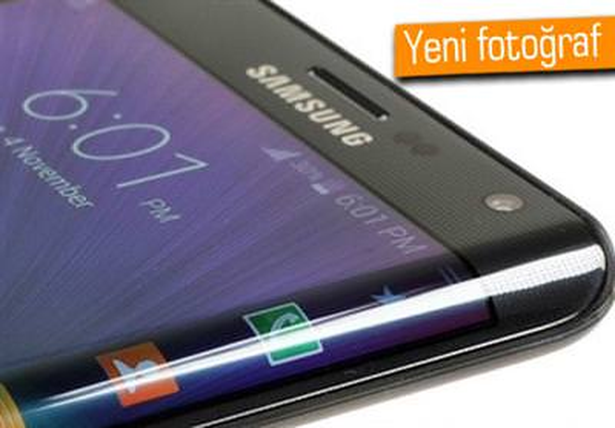 Samsung Galaxy S6\'ya Bir de Böyle Bakın. Yoksa Kavisli Mi?