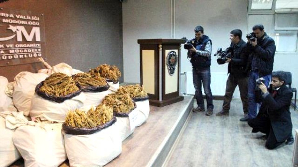Şanlıurfa\'da 300 Kilo Esrar Ele Geçirildi