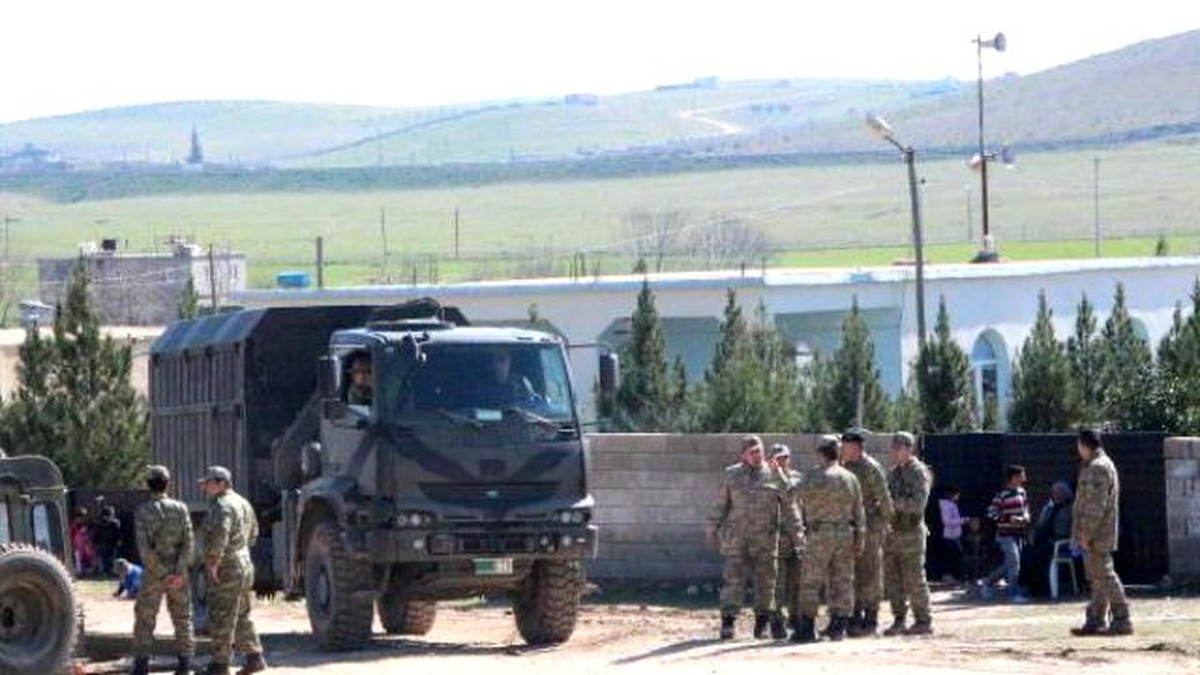 Süleyman Şah ve 2 Askerin Naaşları İçin Hudut Karakolunda Geçici Türbe (2)