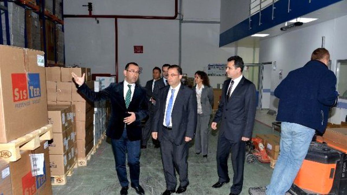 Vali Türker, Asbaş\'ta İncelemelerde Bulundu