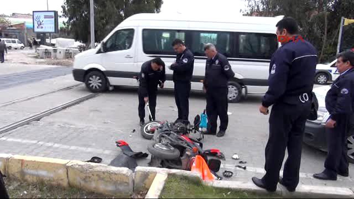 Adana Tren Çarptı Bisikletli Yaralandı