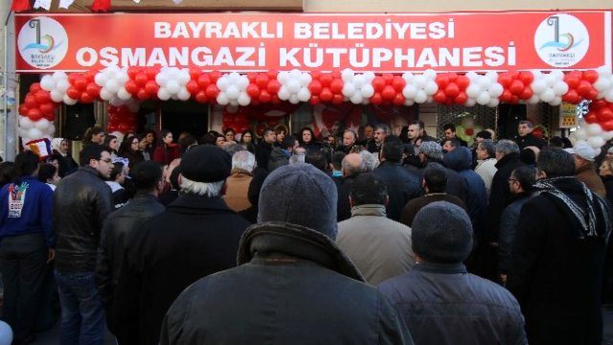 Bayraklı\'da Her Mahalleye Bir Kütüphane Açılacak