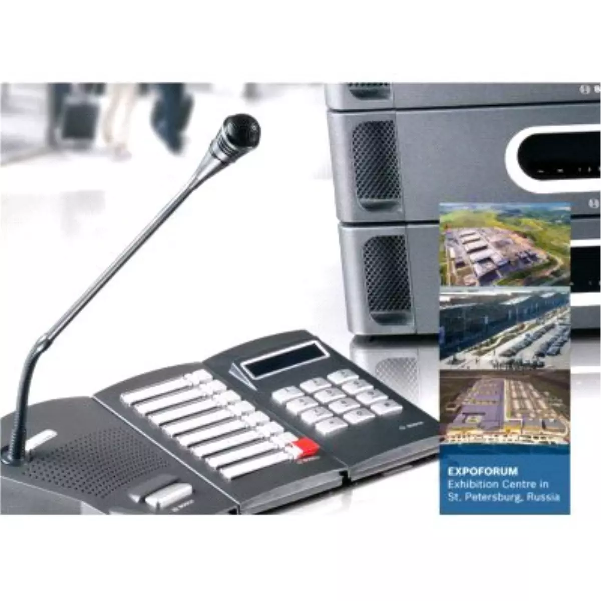 Bosch; Rusya, Saint Petersburg\'daki Yeni Sergi Merkezi İçin Ağ Tabanlı Genel Seslendirme ve Acil...