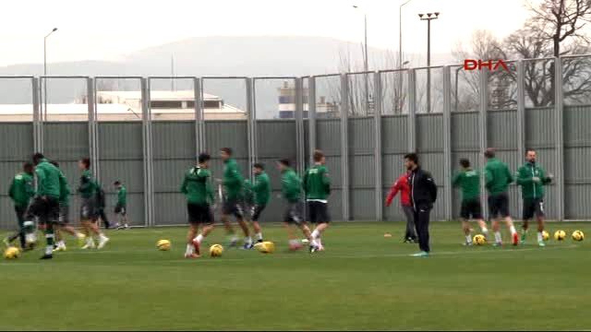 Bursaspor\'da Mersin İdman Yurdu Maçının Hazırlıkları Sürüyor