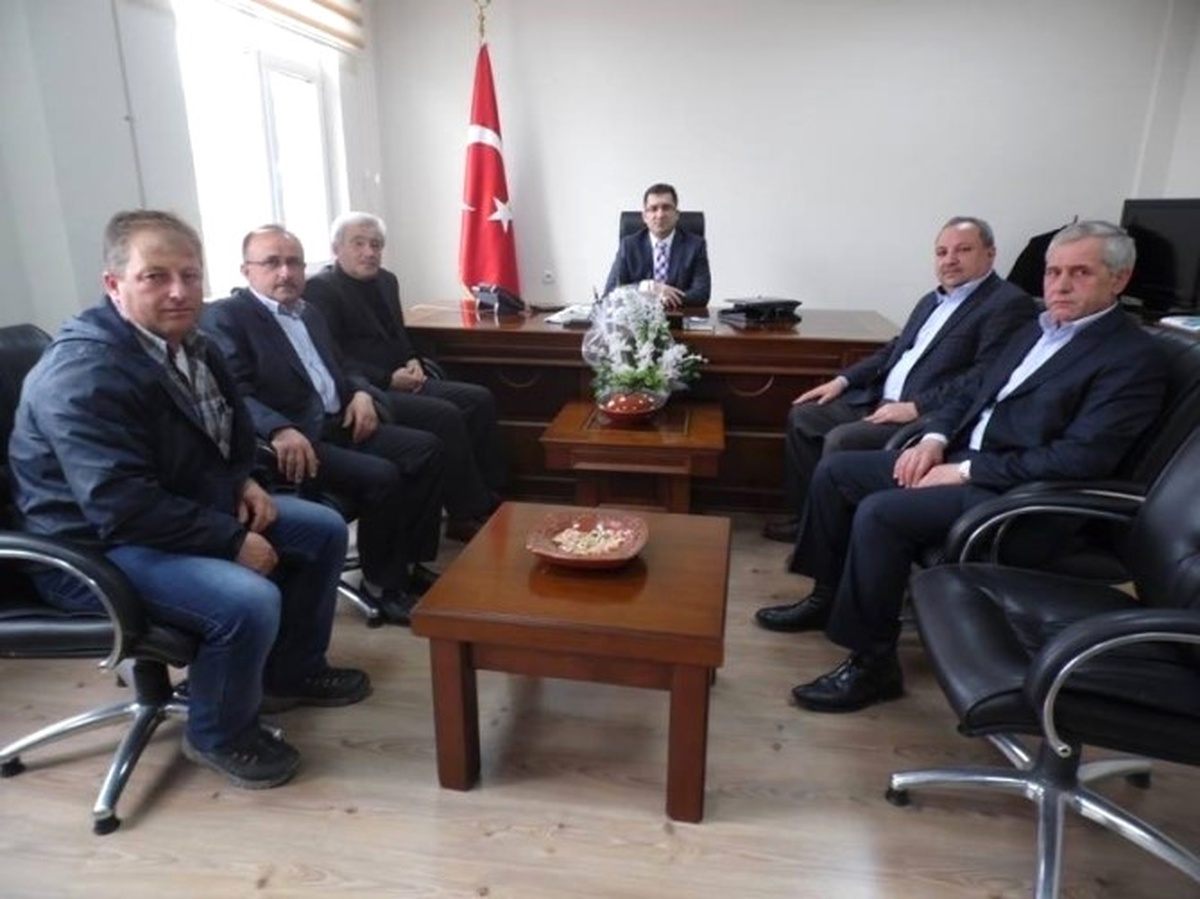 Çan Ziraat Odası Yönetiminden Kaymakam Kakillioğlu\'na Ziyaret