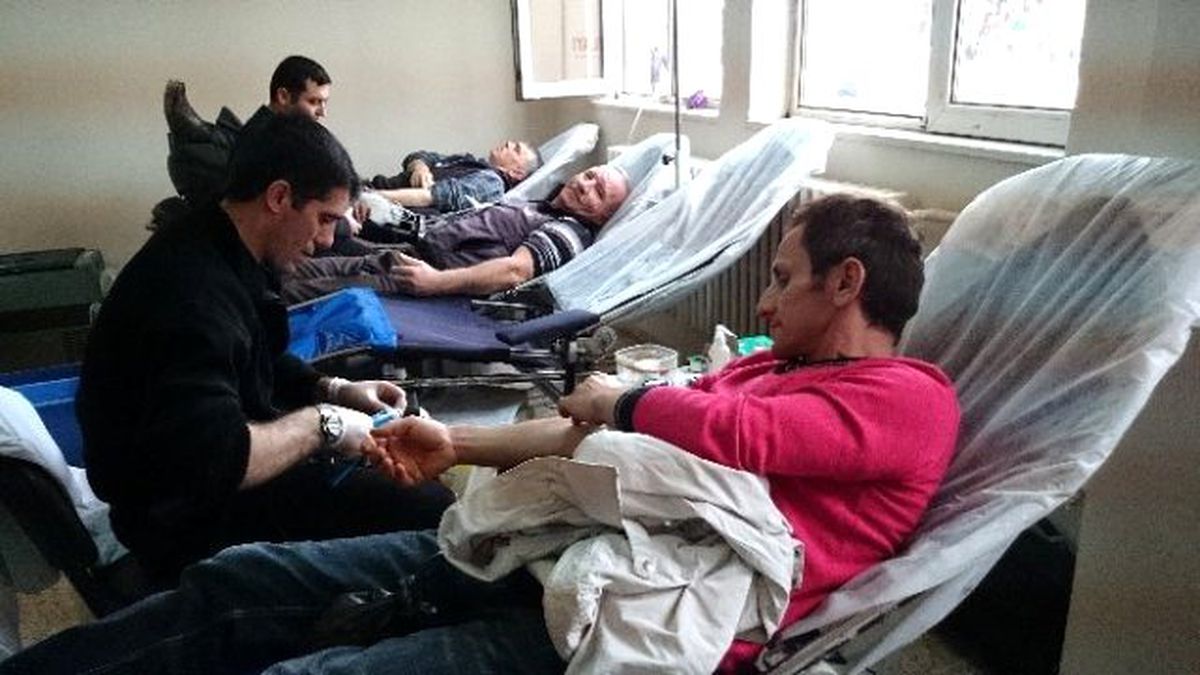 Dağcılar Kan Verdi