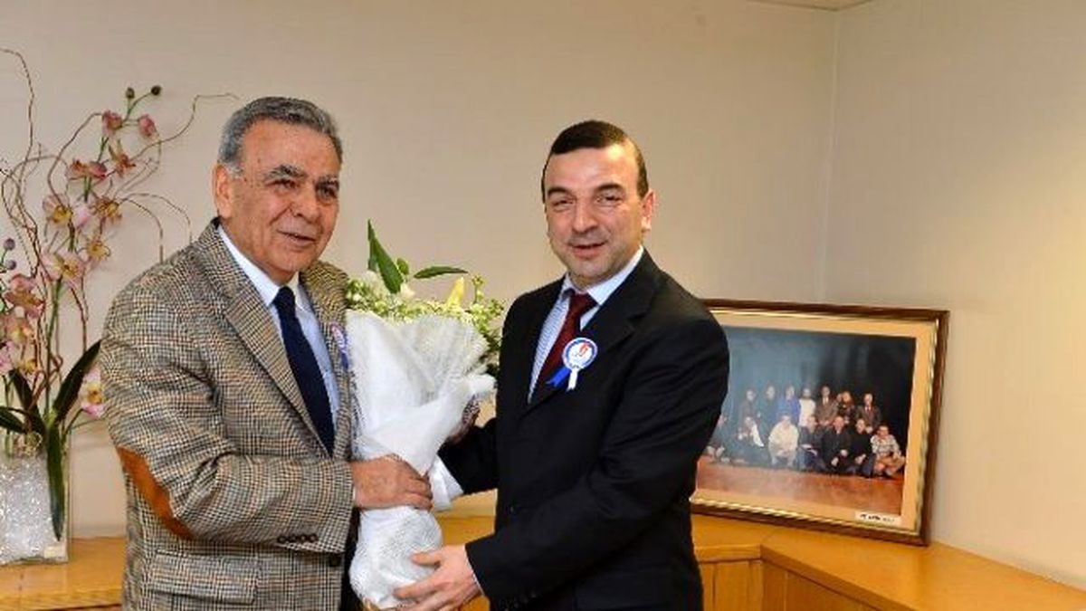 Engin\'den Başkan Kocaoğlu\'na Ziyaret