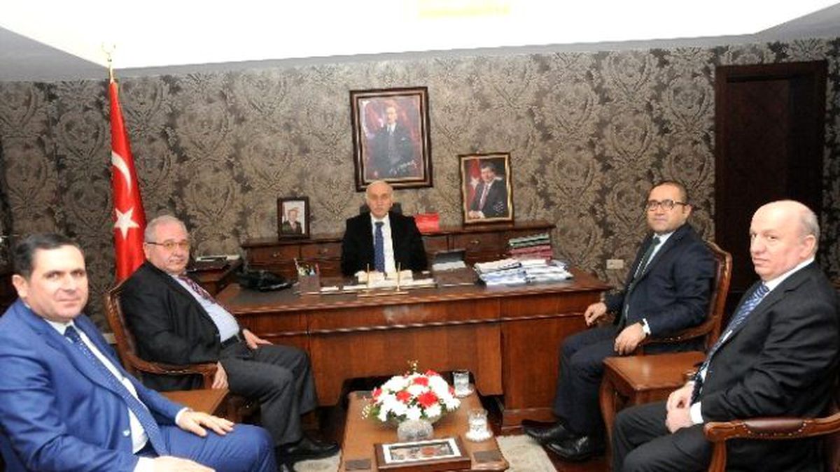 Gaziantep Ticaret Borsası Başkanı\'nın Samsun Ziyareti