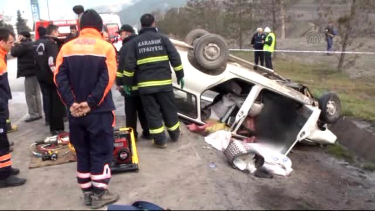 Karabük\'te Trafik Kazası: 1 Ölü
