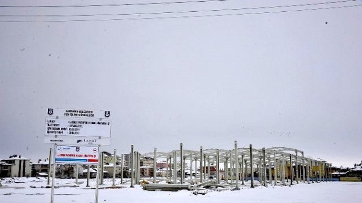 Larende Kapalı Pazarı Hızla Yükseliyor