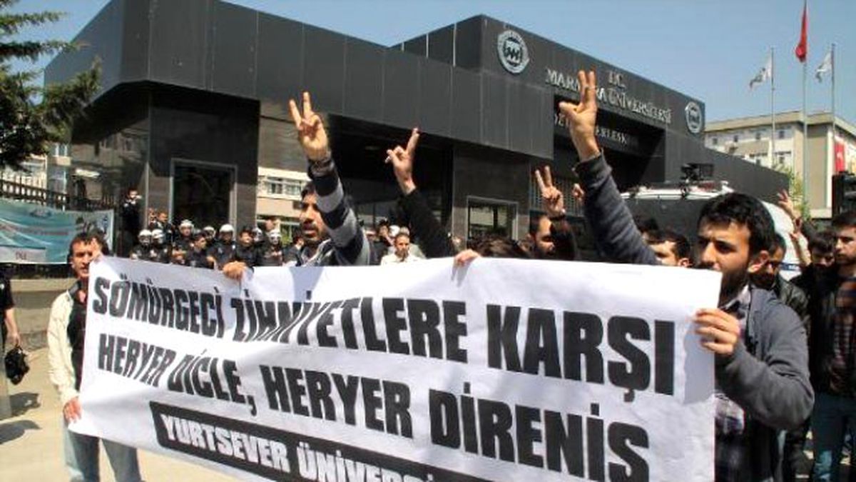 Marmara Üniversitesi\'nde Gerginlik