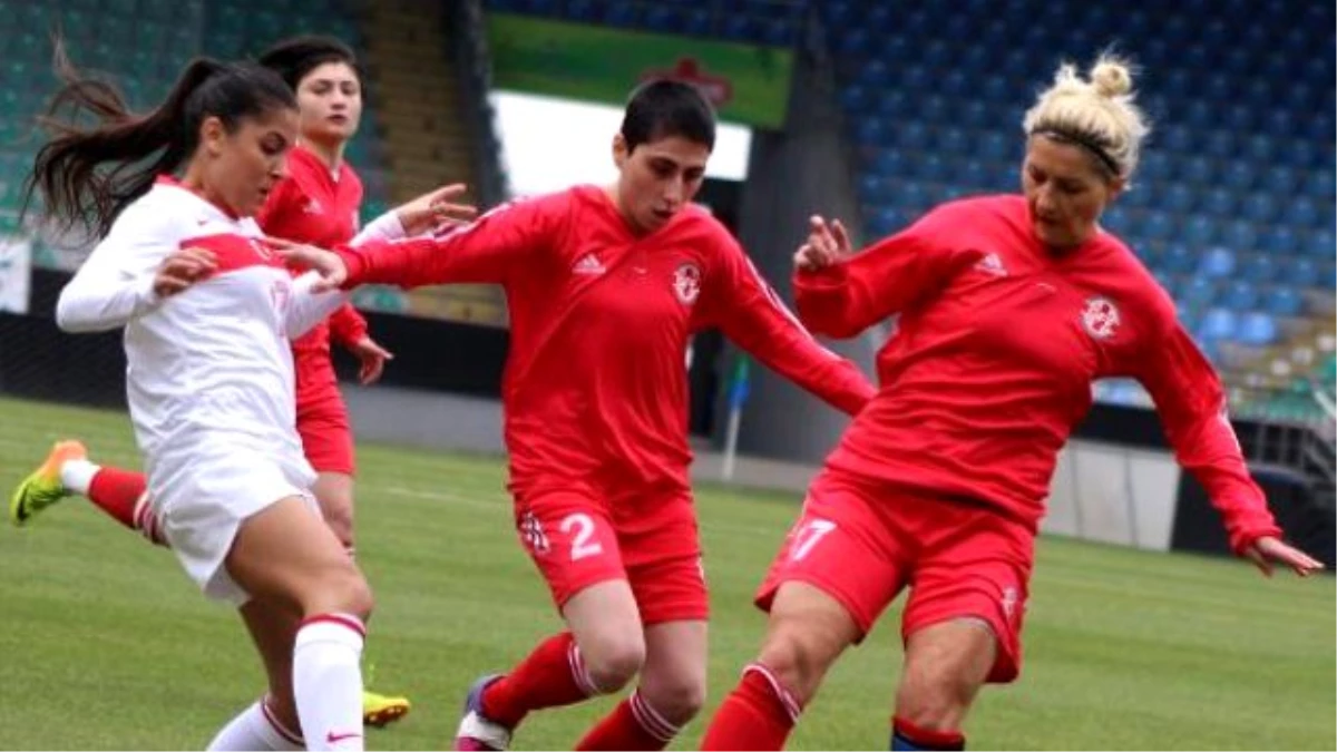 Türkiye Kadın A Milli - Gürcistan: 4-2 (Özel Maç)